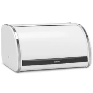 Image of Brabantia Roll Top Bread Bin Medium White