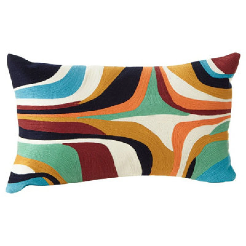 Image of Orsina Bosie Ozella Abstract Design Cushion