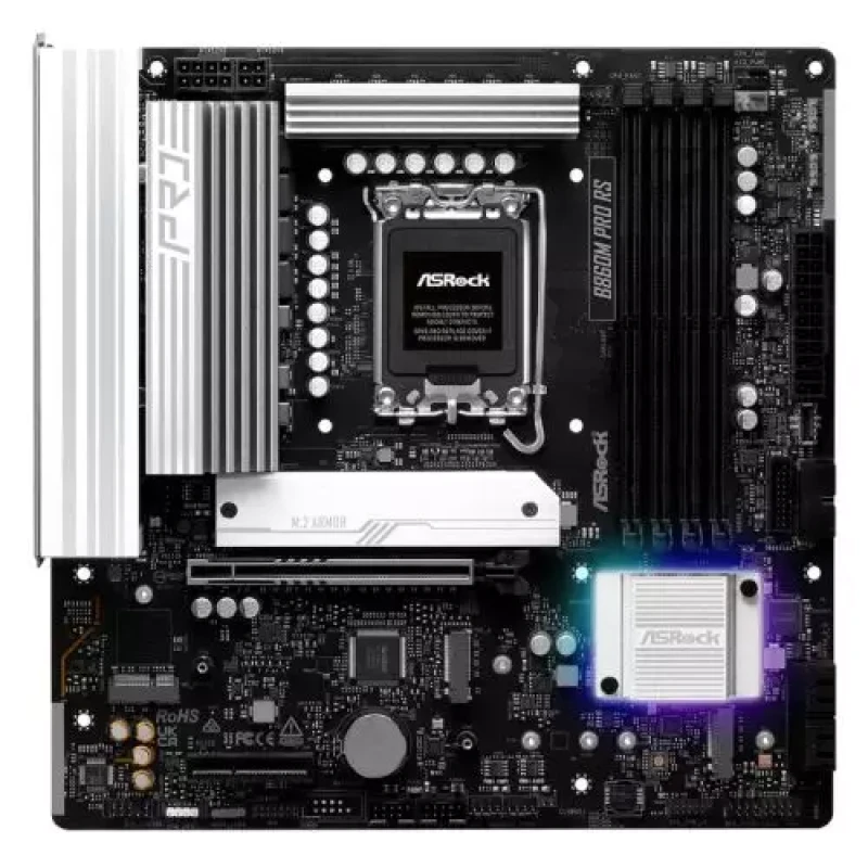 Image of Asrock B860M Pro RS (LGA 1851) DDR5 Micro-ATX Motherboard
