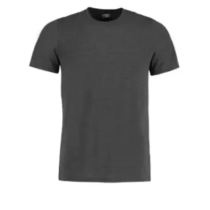 Image of Kustom Kit Mens Superwash 60 Fashion Fit T-Shirt (M) (Dark Grey Marl)