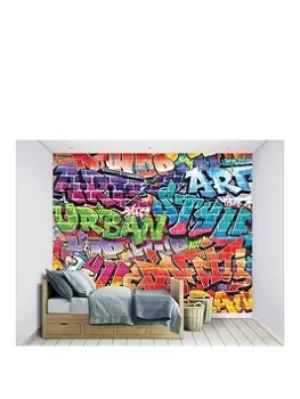 Image of Walltastic Graffiti Wall Mural, Multi