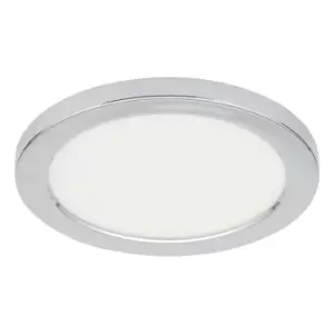 Image of Spa 217mm Tauri LED Flush Ceiling Light Ring Chrome