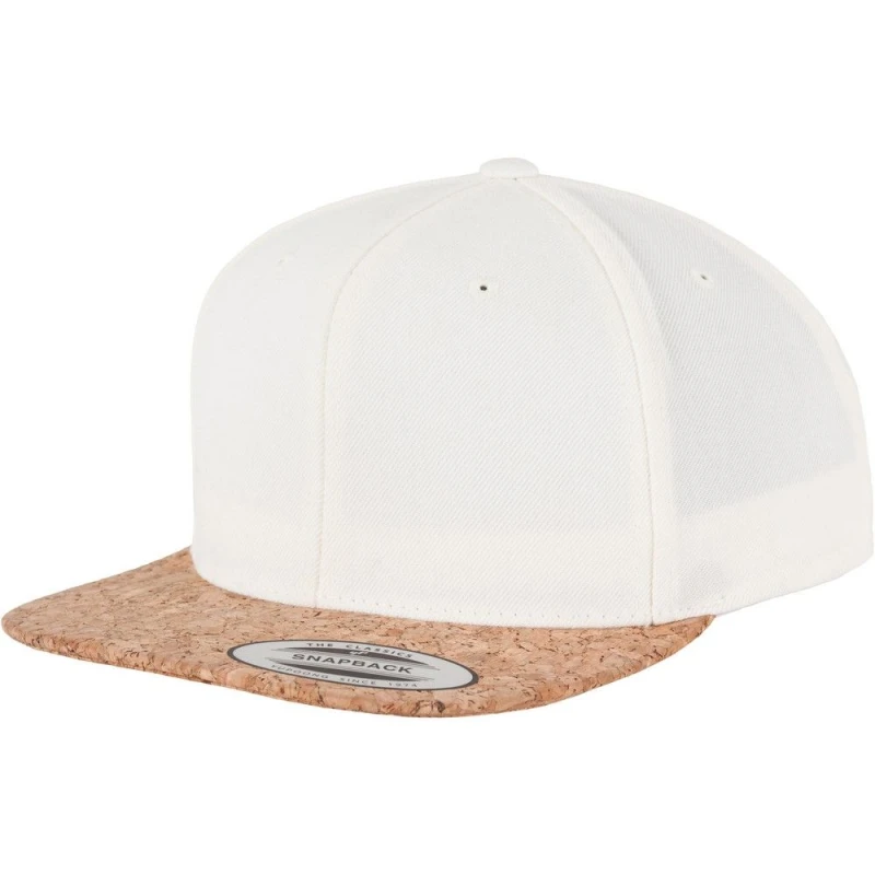 Image of Flexfit by Yupoong Mens Cork Snapback Cap in Natural Natural Male One Size