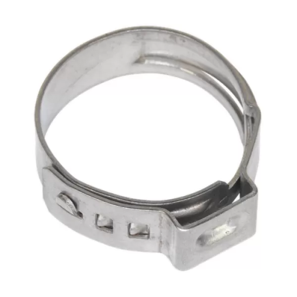 Image of Genuine SEALEY OCSE1720 O-Clip Single Ear Ø17.8-21mm Pack of 25