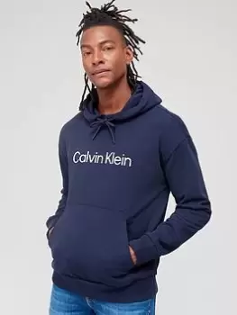 Image of Calvin Klein Hero Logo Comfort Hoodie - Navy