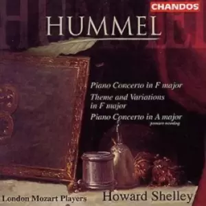 Image of Johann Nepomuk Hummel - Piano Concerto in F major/Theme and Variations in F major/Piano C CD Album - Used