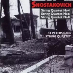 Image of Dmitri Shostakovich - Shostakovich: String Quartet Nos. 4, 6 & 8 CD Album - Used