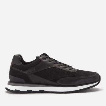 Image of Hugo Boss Arigon Runner Trainers Black Size 10 Men