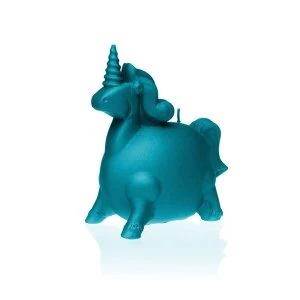 Image of Marine Blue Unicorn Candle