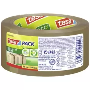 Image of tesa ECO & ULTRA STRONG 58299-00000-00 Packaging tape tesapack eco & ultra strong Brown (L x W) 66 m x 50 mm