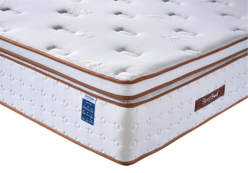 Image of SleepSoul Space Memory Pocket 3000 Boxtop Mattress in a Box - 4ft6 Double