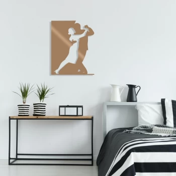 Image of Tango - Copper Copper Decorative Metal Wall Accessory