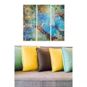 Image of MDF1279578 Multicolor Decorative MDF Painting (3 Pieces)