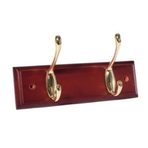 Image of BQ Brass effect Hook rail H15mm W70mm L228mm