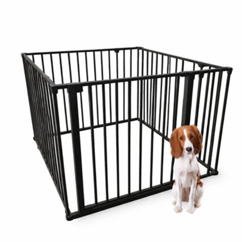 Image of Bettacare Pet Pen, 92Cm X 92Cm, Black, 70Cm High