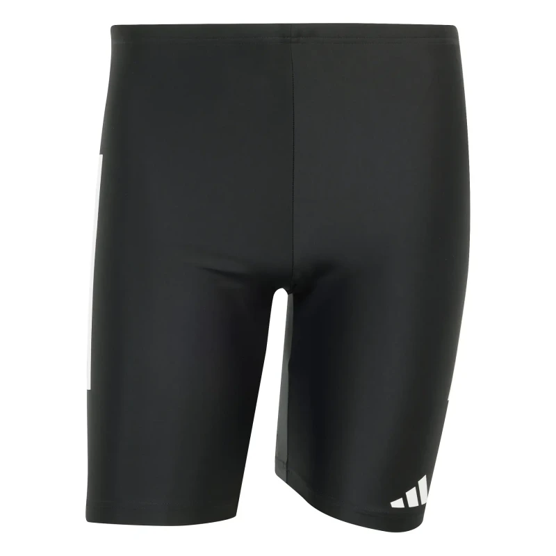 Image of adidas Primeblue 3-Stripes Swim Jammer Mens - Black 38