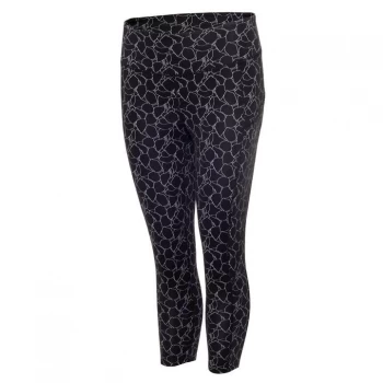 Image of Calvin Klein Golf Capri Leggings - Black/White
