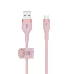 Image of Belkin CAA010BT2MPK USB cable 1m USB A USB C/Lightning Pink