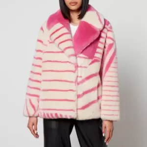 Image of Jakke Rita Faux Fur Coat - S