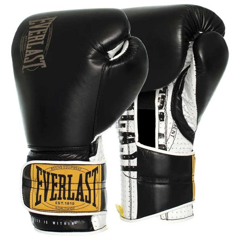 Image of Everlast 1910 Sparring Glove Black unisex 12oz