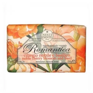 Image of Nesti Dante Romantica Cherry Blossom & Basil Soap 250g