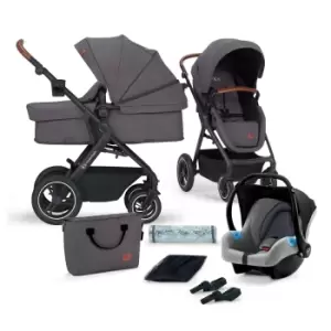 Image of Kinderkraft Travel System Pushchair 3in1 B-TOUR - Dark Grey
