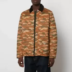 Image of Barbour Beacon Mens Patch Starling Quilt Jacket - Camo - L