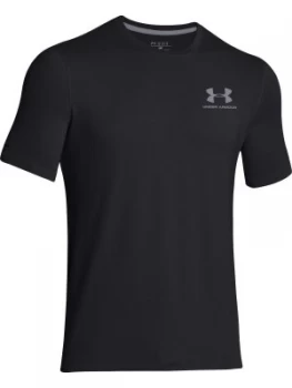 Image of Urban Armor Gear Mens Left Chest Lockup T Shirt Black