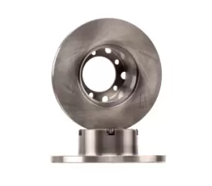 Image of RIDEX Brake disc Front Axle 82B0480 Brake rotor,Brake discs MERCEDES-BENZ,T1 Bus (601),T2/L Kasten/Kombi,T1 Kasten (602),T2/LN1 Kasten/Kombi