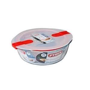 Image of Cook & Heat Round Dish With Lid - 2.3L - TJ Hughes