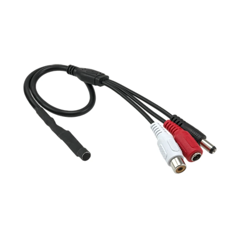 Image of ACTi PMIC-0100 microphone Black. Red. White Security camera microphone