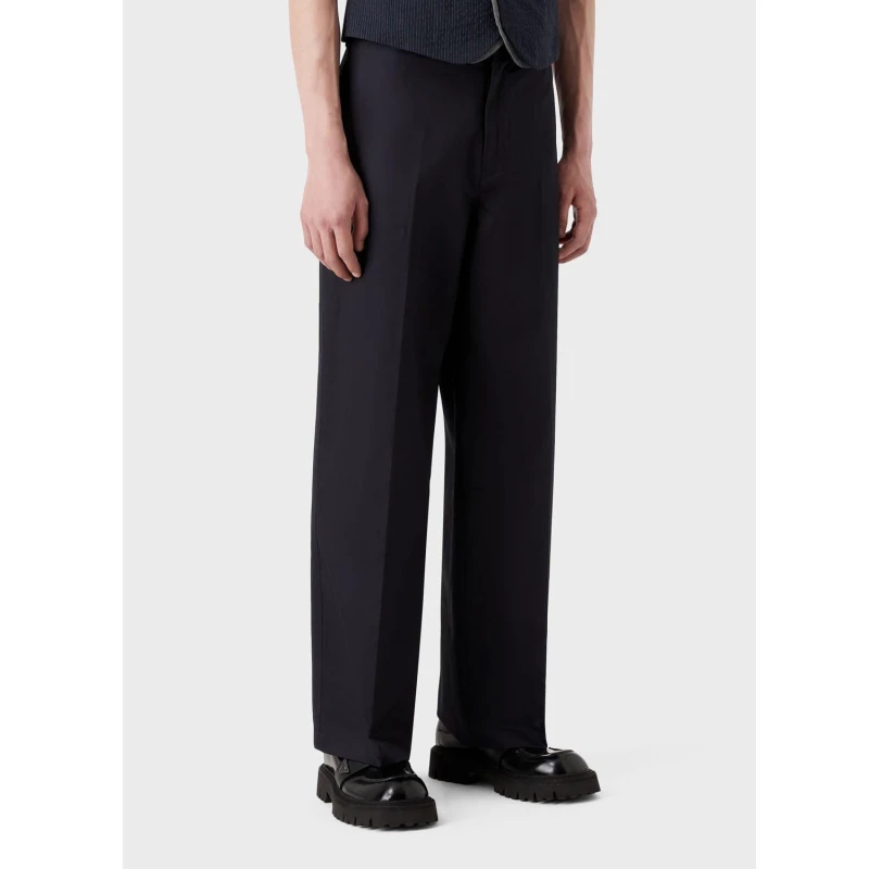 Image of Emporio Armani Trousers Navy male 36R