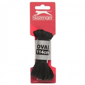 Image of Slazenger Shoe Laces - Oval Black