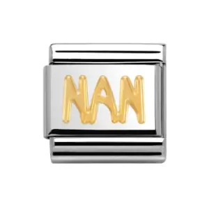 Image of Nomination Classic Gold NAN Charm