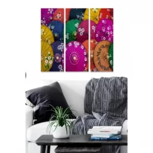 Image of MDF3172487 Multicolor Decorative MDF Painting (3 Pieces)