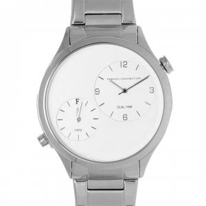 Image of French Connection 1284 Watch - Silver/White