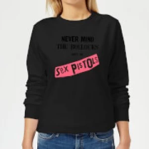 Image of Sex Pistols Never Mind The B*llocks Womens Sweatshirt - Black