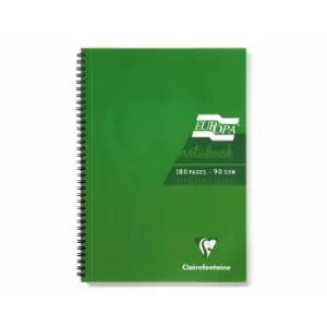 Image of Europa Notebook A4, Green