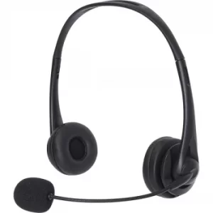 Image of Sandberg USB/3.5mm Jack Headset with Boom Microphone, In-line Controls, 5 Year Warranty