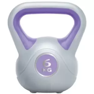 Image of Urban Fitness Vinyl Kettlebell - 6kg - Purple - Purple