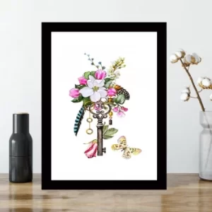 Image of SC6646435093 Multicolor Decorative Framed MDF Painting