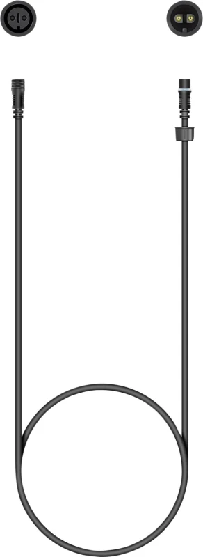 Image of EAGLE-CON Easy-Connect 2m Flexible Rubber Extension Male/Female Leads - Black ELV-491876