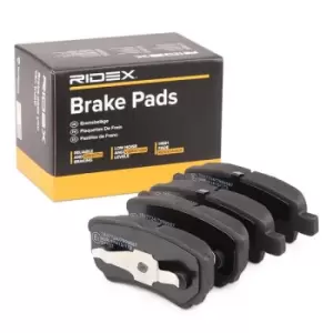Image of RIDEX Brake pad set HYUNDAI,MITSUBISHI,JEEP 402B0106 05191271AA,05191271AB,05191271AC K05191271AA,K05191271AB,K05191271AC,05191271AA,05191271AB