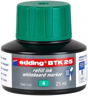 Image of edding BTK 25 Refill Ink For Whiteboard Marker Green