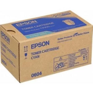 Image of Epson S050604 Cyan Laser Toner Ink Cartridge