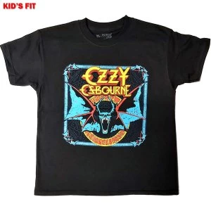 Image of Ozzy Osbourne - Speak of the Devil Kids 5 - 6 Years T-Shirt - Black