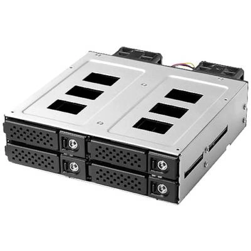 Image of SNT Wechselrahmen 4-in-1 NVMe U.2 SSD Black 64GBPS ROHS