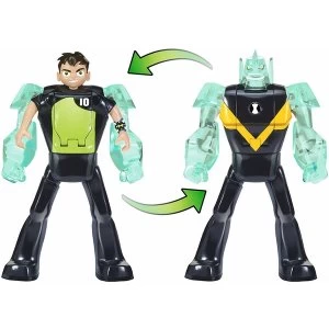 Image of Ben 10 Ben To Alien Transforming Figure - Ben-To-Diamondhead