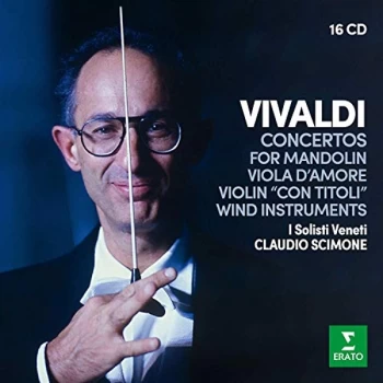 Image of Claudio Scimone - Vivaldi: Concertos for Mandolin, Viola D'amore, Violin... CD