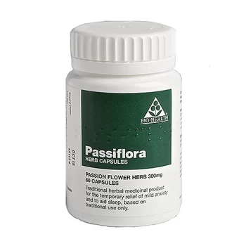 Image of Bio-Health Passiflora Capsules - 60s (Case of 1)